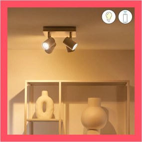 Inteligentna lampa punktowa z gwintem GU10 5 W Imageo – WiZ