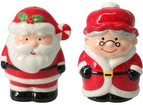 Świąteczny zestaw do przypraw, Mikołaj i żona Mikołaja