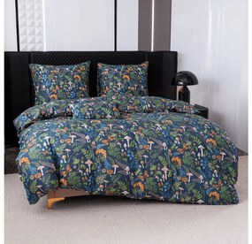 PrzytulneMieszkanie.pl PrzytulneMieszkanie.pl Pościel z mikrowłókna GRZYBY I ROŚLINY kolorowe Rozmiar pościeli: 2 szt 70 x 90 cm | 200 x 220 cm