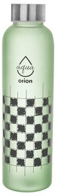 Zielona szklana butelka 600 ml Šachovnice – Orion