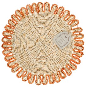 Mata stołowa z liści kukurydzy ø 38 cm Corn Husk – Rex London