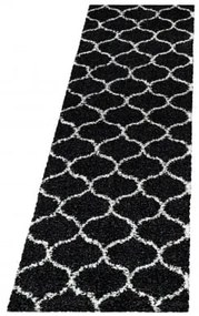 Dywan shaggy Salsa koniczyna antracyt 80 cm x 250 cm