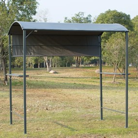 Outsunny Pawilon Grillowy z Ochroną Przeciwpożarową