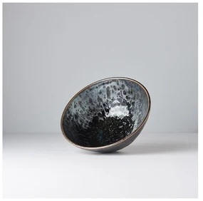 Czarna ceramiczna miska MIJ Black Pearl, ø 20 cm