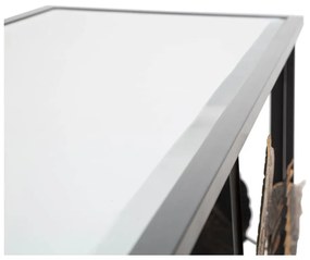 Czarna konsola 42x112 cm Glam Dark – Mauro Ferretti