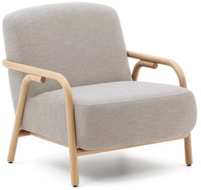 Beżowy fotel Sylo – Kave Home