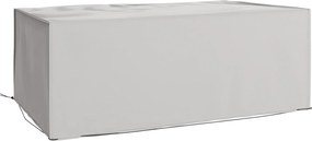 Outsunny Pokrowiec na meble ogrodowe, wodoodporny, przeciwsłoneczny, osłona ochronna 600D Oxford 210 x 140 x 80 cm, szary | Aosom PL