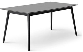Czarno-antracytowy rozkładany stół 90x165 cm Meza – Hammel Furniture