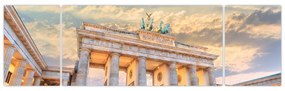 Obraz - Brama Brandenburska, Berlin, Niemcy (170x50 cm)