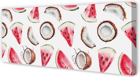 Zdjęcie na płótnie Duet Kokosa i Arbuza