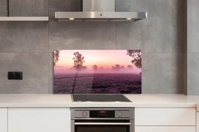 Szklany Panel Koloryt Wrzosowiska