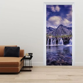 Fototapeta na drzwi - Wodospad (95x205cm)