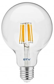 Żarówka filamentowa z neutralnym światłem z gwintem E27, 8 W – GTV