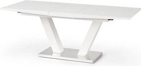 Stół Vision na jednej nodze z lakierowanym blatem