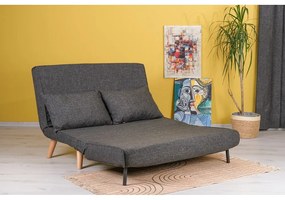 Ciemnoszara rozkładana sofa 120 cm Folde – Artie