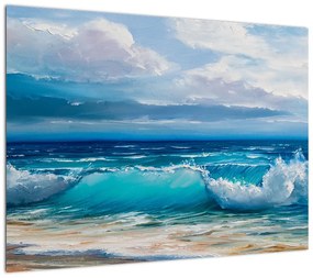 Obraz - Fale morskie (70x50 cm)