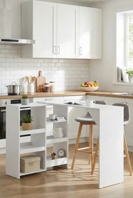 Stolik barowy z ruchomym regałem T3-A01