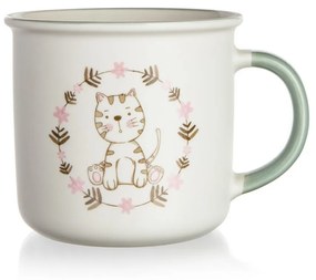 Banquet 4-częściowy zestaw kubków ceramicznych  KITTY, 400 ml