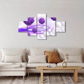 Zdjęcie - Kulki, kulki, kwiaty, ... (125x70 cm)