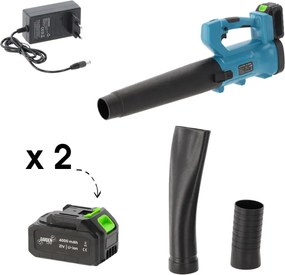 Dmuchawa do liści 1500 W, 21 V