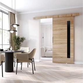 MINIO go for it, Drzwi przesuwne wewnętrzne CLEAN G 76 cm  w kolorze dąb sonoma