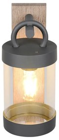 Zewnętrzna lampa ścienna (wysokość 33 cm) Sambesi – Trio