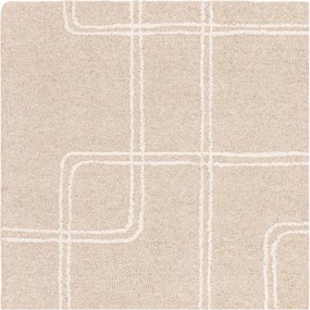 Beżowy wełniany dywan tkany ręcznie 120x170 cm Ada – Asiatic Carpets