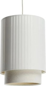 Lampa wisząca DUO LAMI LINE 25 biała/kremowa