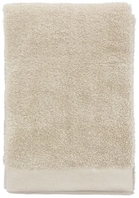 Beżowy bawełniany ręcznik frotte 50x100 cm Comfort – Södahl