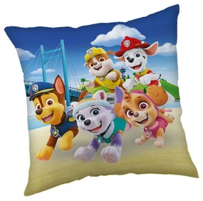 Poduszka dziecięca 40x40 cm Paw Patrol "Bridge" – Jerry Fabrics