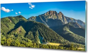 Foto obraz szkło hartowane Panorama Tatr