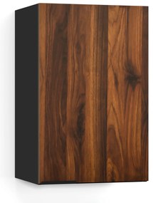 Blumfeldt WoodVista szafka wysoka, Soft-Close, uchwyty aluminiowe