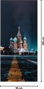 Fototapeta na drzwi - Budowa w Rosji (95x205cm)