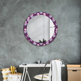 Gwiazdy jednorożca Lustro dekoracyjne okrągłe