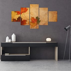 Obraz z motywem jesiennym (125x70 cm)