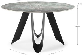 Okrągły stół ø 135 cm Aila – Marckeric