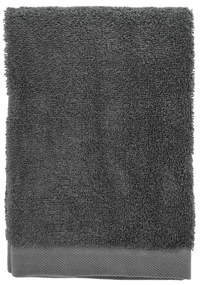 Ciemnoszary bawełniany ręcznik kąpielowy frotte 70x140 cm Comfort – Södahl