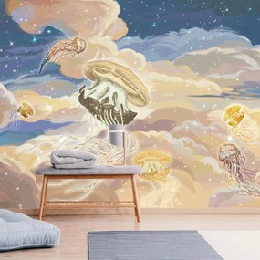Fototapeta - Niebiańska Meduza (196x136 cm)