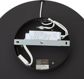 Nowoczesna lampa sufitowa czarna z wbudowanym LED i 3-stopniowym przełącznikiem - Frini