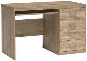 Biurko komputerowe 120x60 dąb ribbeck - Leticia 17X