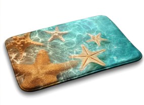 Antypoślizgowy dywanik łazienkowy Antypoślizgowy dywanik łazienkowy Rozgwiazdy