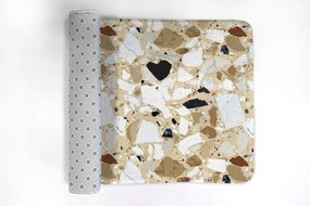 Dywanik antypoślizgowy do łazienki Dywanik antypoślizgowy do łazienki Kolorowa Abstrakcja