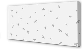 Obraz na płótnie Subtelne Szare Ptaki