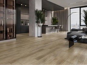 Mexen Palermo próbka paneli winylowych SPC 6,5 mm, podkład IXPE 1,5 mm, 4 V-Fuga, Dąb - F1025-S