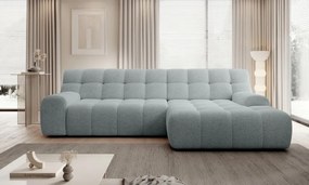 Narożnik COCOON S w układzie L z elektryczną regulacją siedziska Prawostronny w tkaninie JAGUAR 19