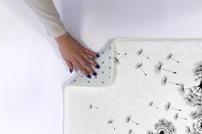 Dywanik łazienkowy Dywanik łazienkowy Dmuchawce Kwiaty