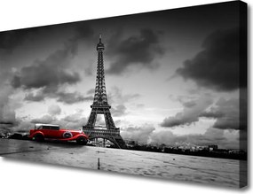 Obraz canvas Samotne Drzewo na Horyzoncie