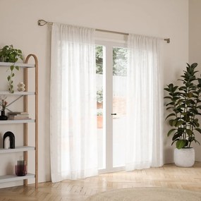 Regulowany karnisz ze stali nierdzewnej 107 - 305 cm Loop – Umbra