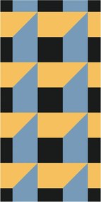 Tapeta - Kolorowa geometryczna abstrakcja I.