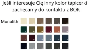 Narożnik z funkcją spania LINDA VELVET szary prawy/lewy PIASKI Meble